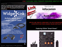 Tablet Screenshot of linkusa-inc.com